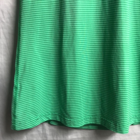 Small lime green striped athletic tank guc - Picture 10 of 11